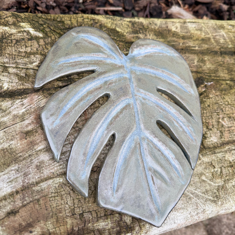 monstra blad i keramik. Tapas fad