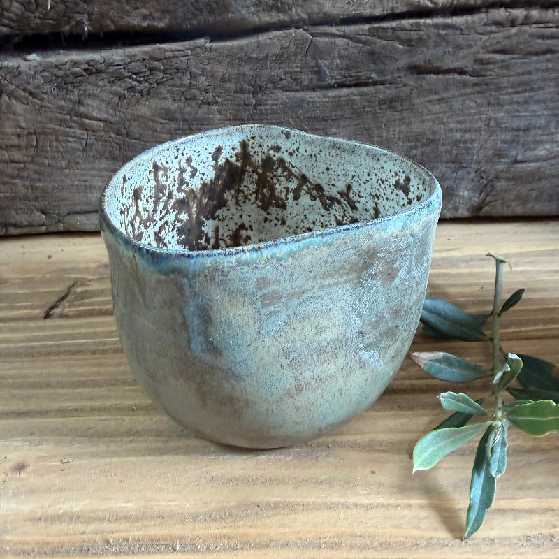 lækker kam kop fra KRL keramik på møn