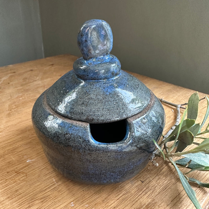 lækker lille håndlavet keramik sukkerskål