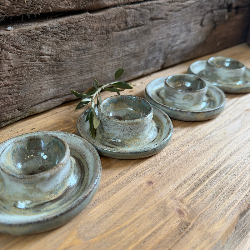 smukke keramik æggebægere